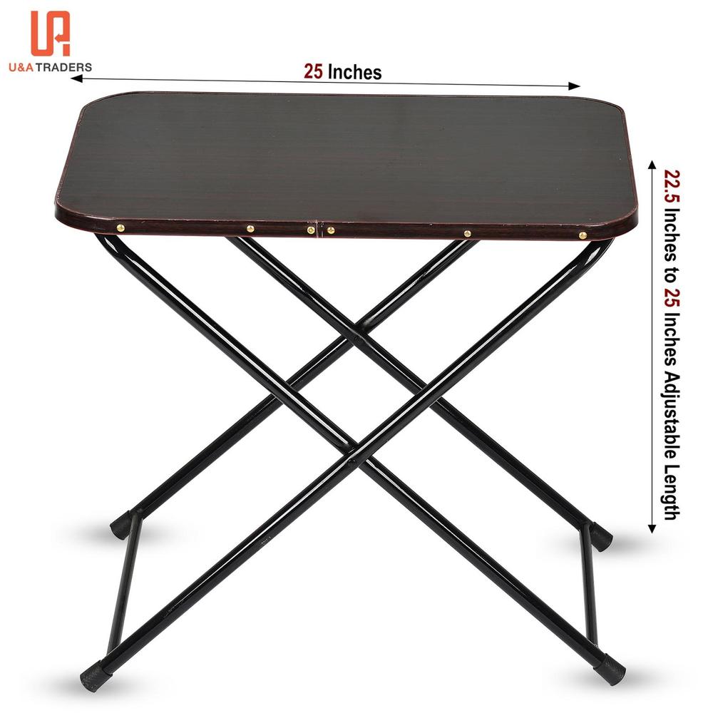 Foldable Wooden Ironing Table | Heavy-Duty Metal Frame Ironing Board | CASOVIX